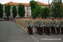 Slvnostn privtanie prslunkov 12. slovenskho kontingentu opercie ISAF 