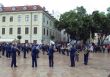 Bratislavsk nmestie op ilo hudbou