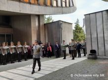 Prslunci estnej stre OSSR a vojenskch hudieb participovali na spomienkovch stretnutiach k vroiu ukonenia 2.svetovej vojny 